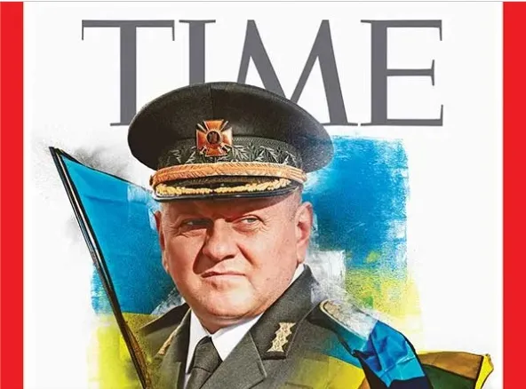 Залужний з’явився на обкладинці журналу Time