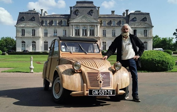 У Франції з’явилося перше у світі повністю дерев’яне авто