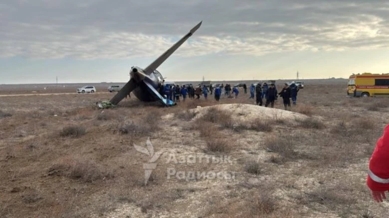 Путін вибачився перед Алієвим за катастрофу літака Azerbaijan Airlines