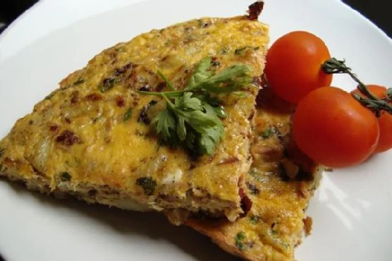 Рецепт вкусного омлета с лососем: легкий и питательный выбор