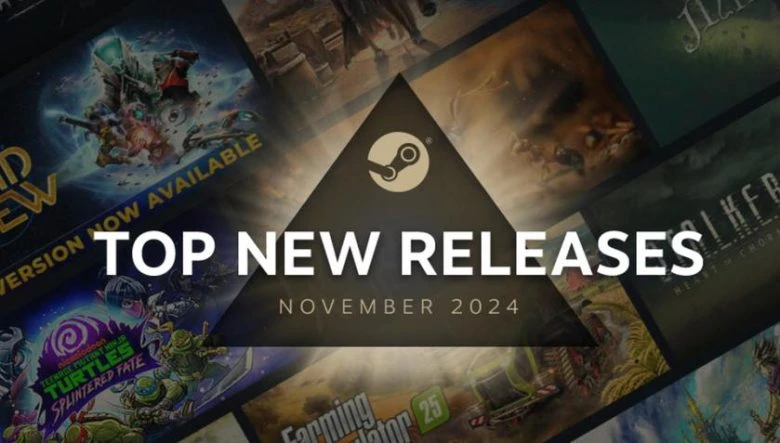 Найкращі ігрові новинки Steam у листопаді 2024 року