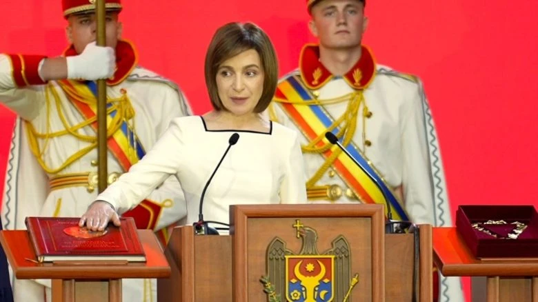 Майя Санду: российская ракета нарушила воздушное пространство Молдовы