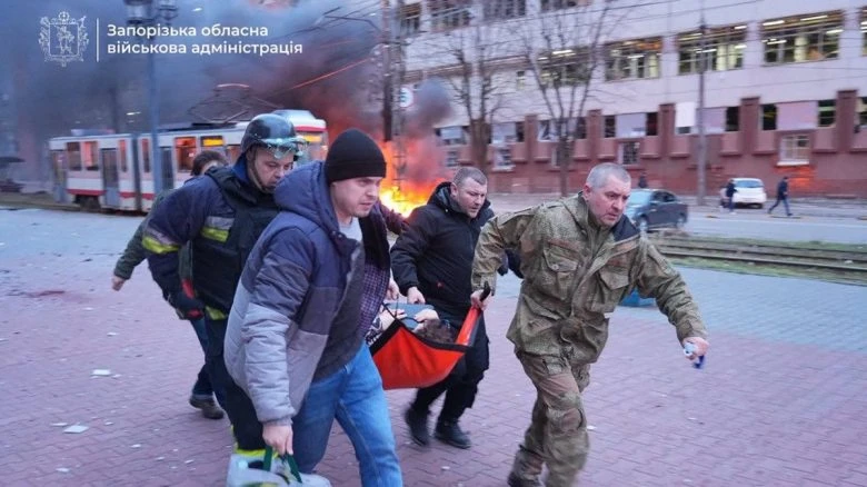 Ранения 113 человек после атаки по Запорожью: 10 в тяжелом состоянии