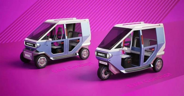 Hyundai презентує електричні концепти рикш для індійського ринку
