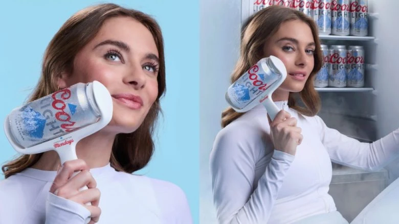 Coors Light представляє унікальний масажний ролер для обличчя з пивом
