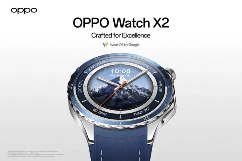 Oppo представила новый умный часы Watch X2 с анализом здоровья