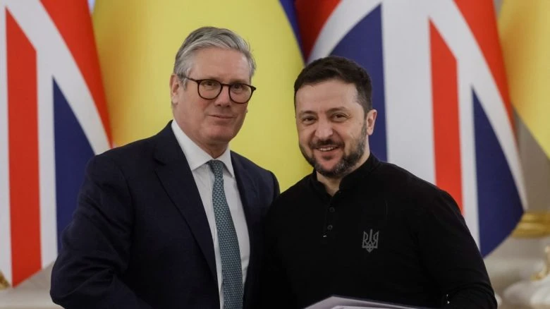 Зеленський та Стармер обговорили військову співпрацю на наступний тиждень