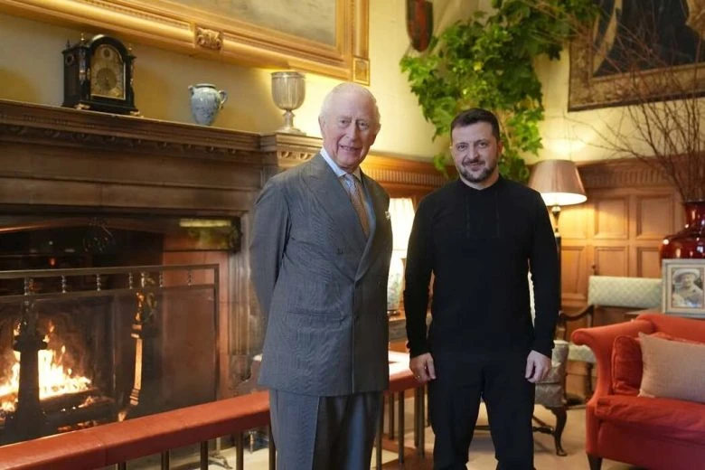 Зеленський зустрівся з королем Великої Британії Карлом ІІІ у Сандрінгемі