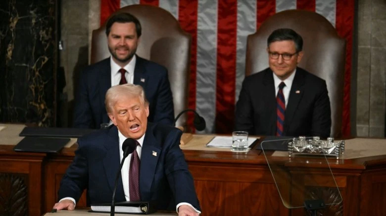 Трамп виступив у Конгресі після повернення до Білого дому