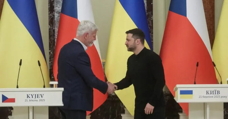 Володимир Зеленський провів переговори з президентом Чехії Петром Павелом у Празі