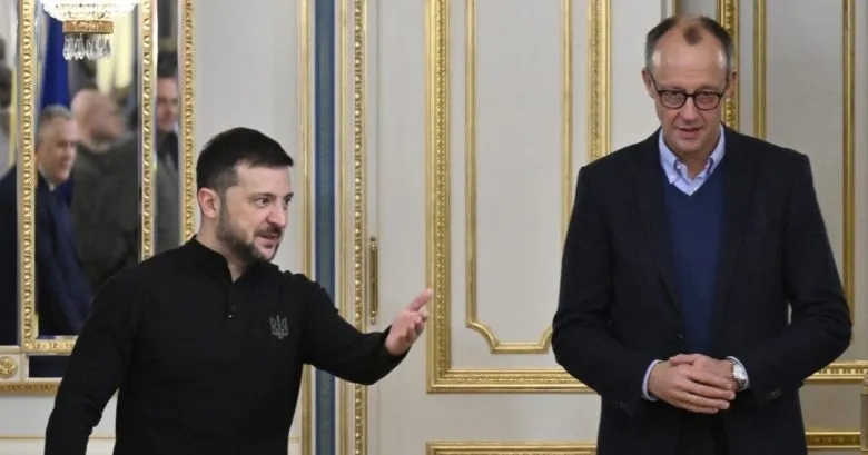 Зеленский поздравил Фридриха Мерца с избранием канцлером Германии