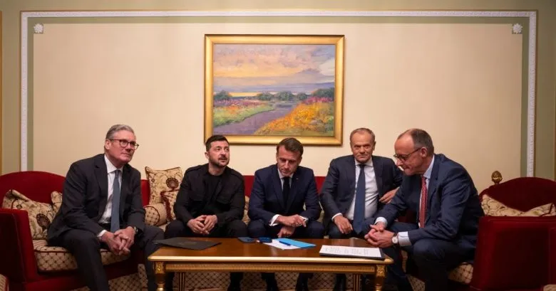 Лідери України, Франції, Німеччини, Британії та Польщі обговорили з Трампом переговори України і рф у Стамбулі