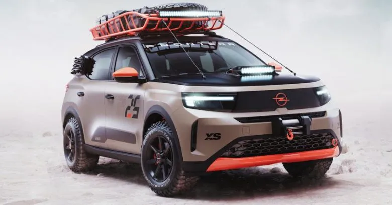 Opel представил концепт электрического внедорожника Frontera Gravel для бездорожья