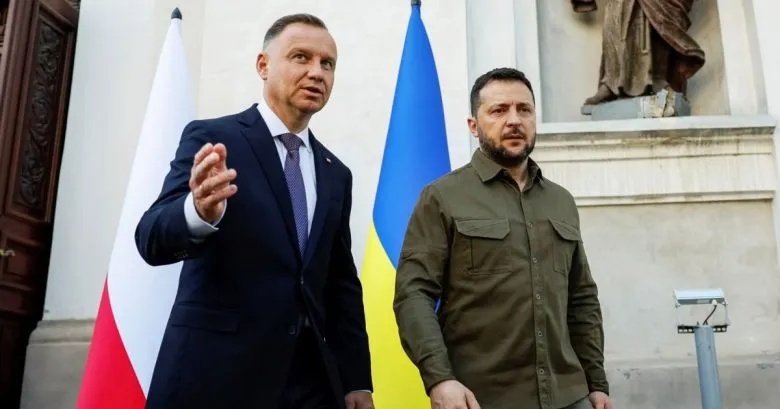 Зеленський нагородив президента Польщі Дуду орденом Свободи за зміцнення співпраці