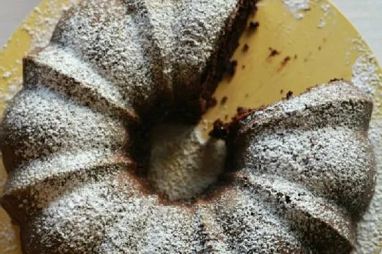 Вкусный тройной шоколадный бундт-кейк: пошаговый рецепт