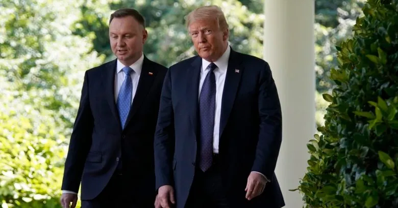 Анджей Дуда обсудил с Дональдом Трампом безопасность Польши и победу Навроцкого