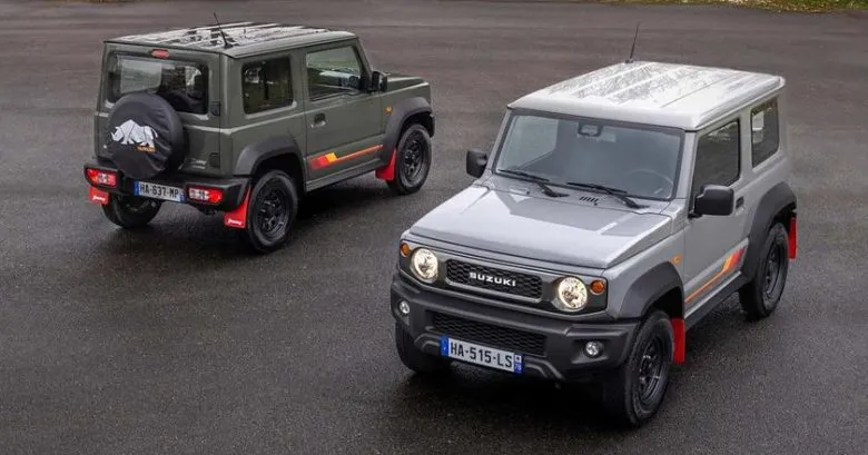 Лимитированная серия Suzuki Jimny 55ème Anniversaire: прощальная версия во Франции