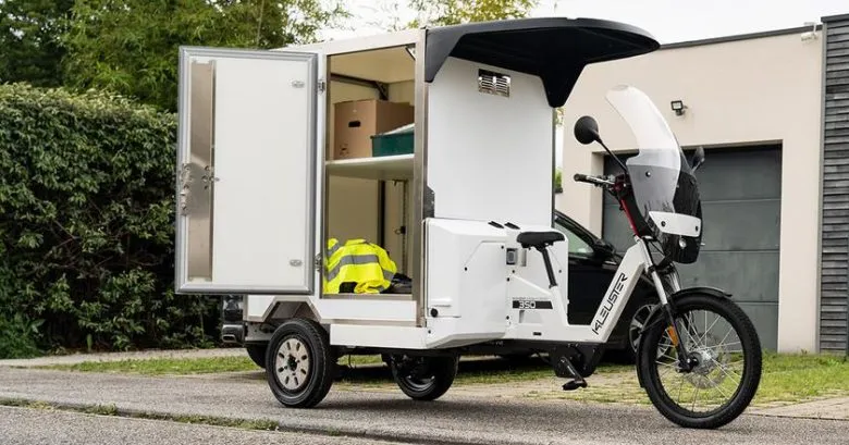 Renault Trucks и Kleuster представили электрический грузовой велосипед Kleuster 350 для городских перевозок