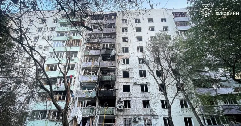 Атака дронами на Черновцы: двое погибших, более 10 человек получили ранения