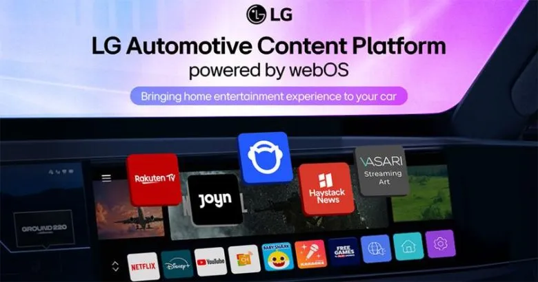 LG интегрирует мультимедийную платформу webOS в новые электромобили Kia
