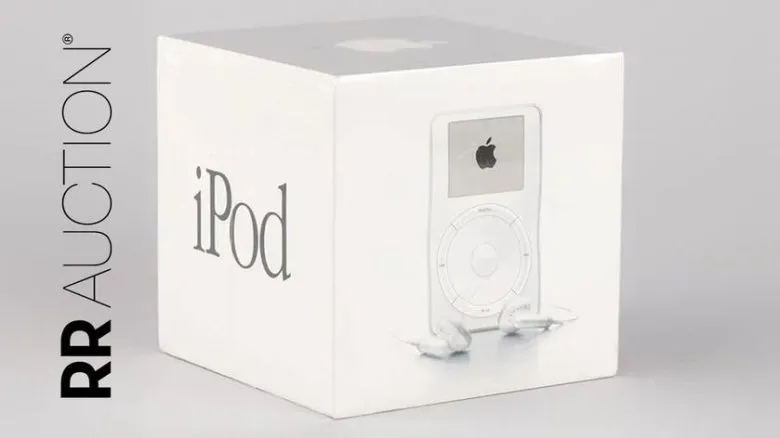 Первый iPod 2001 года в запечатанной коробке продали на аукционе за рекордные $40 264