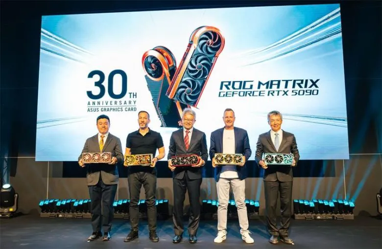 ASUS представила лимитированную видеокарту ROG Matrix RTX 5090 с мощностью 800 Вт