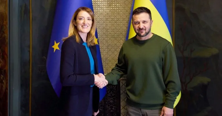 Зеленський і Мецола у Львові обговорили євроінтеграцію України та долю російських активів