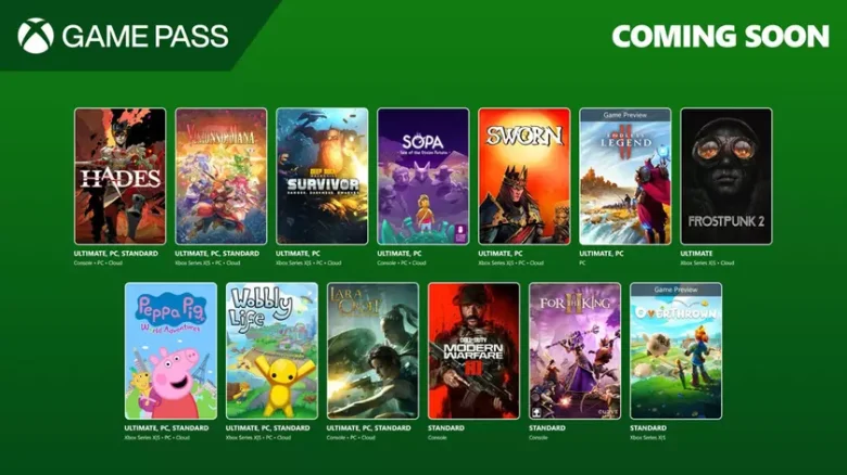 Обновление Game Pass: какие игры появятся и исчезнут в сентябре 2023 года