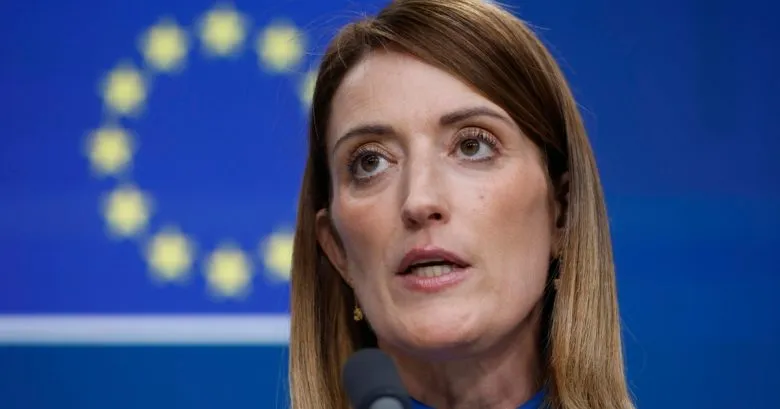 Президентка Європарламенту підтримала право Польщі захищатися від дронових атак