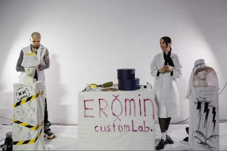 ERǑMIN Custom Lab на Ukrainian Fashion Week: мистецтво та мода у капелюхах SS’26