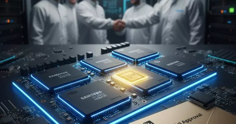 Nvidia схвалила 12-шарові чипи HBM3E Samsung для AI-акселераторів GB300