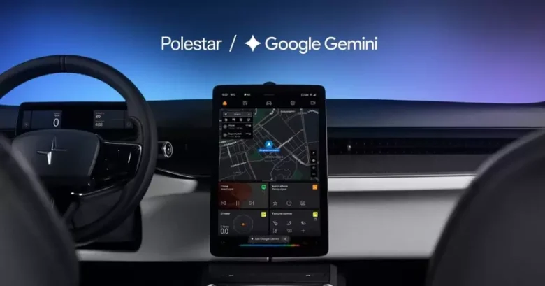 Polestar интегрирует голосового помощника Google Gemini во все модели электромобилей