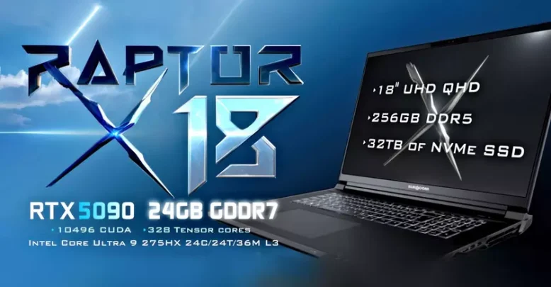 Eurocom Raptor X18: ноутбук із серверною потужністю для професіоналів