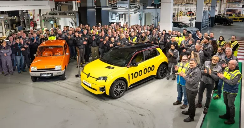 Renault 5 E-Tech electric: на заводе в Дуе собрано 100 тысяч электромобилей