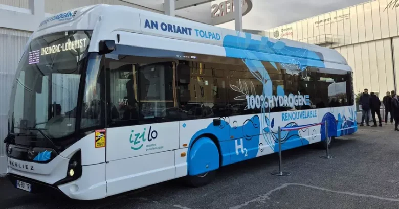 Iveco Bus запустила перший серійний водневий автобус у Лорьяні, Франція