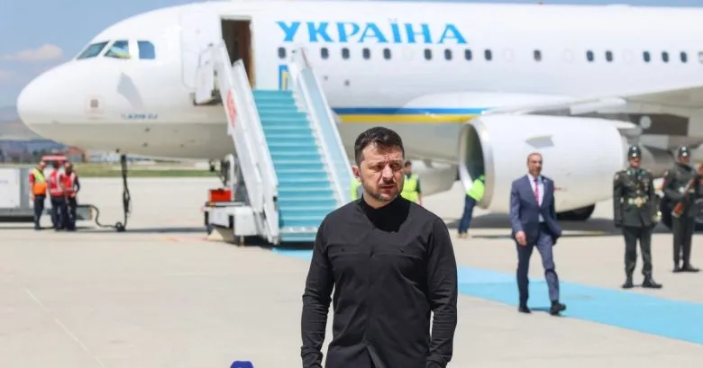 В небе над Дублином во время визита Зеленского зафиксировали дроны военного типа