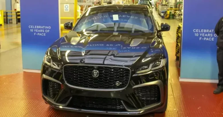 Jaguar завершил производство F-Pace: бренд переходит на электромобили