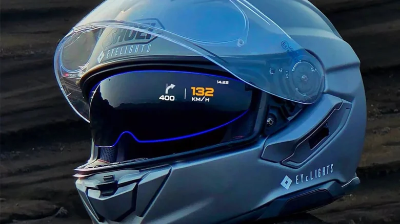 В продаже появился первый мотошлем Shoei GT-Air 3 Smart с дополненной реальностью