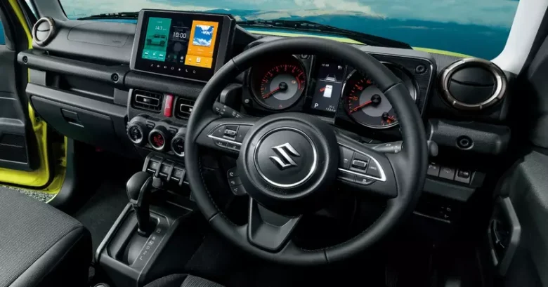 Обновленный Suzuki Jimny 2025 получил мультимедийную систему Pioneer с HD-экраном