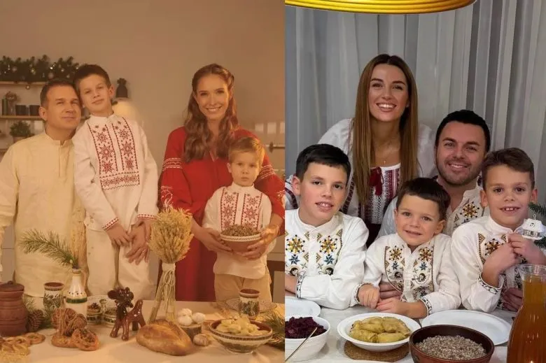 Як українські зірки святкують Різдво: яскраві родинні фотолистівки та побажання