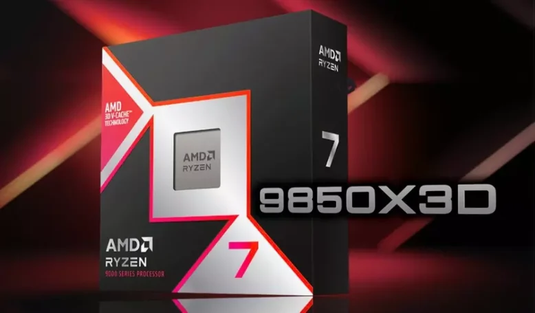 AMD анонсировала игровой процессор Ryzen 7 9850X3D: дата начала продаж и характеристики