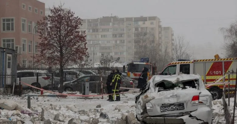 Атака РФ на Киев: ранен один человек, перебои со светом и водой на левом берегу