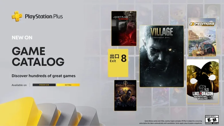 PlayStation Plus Extra и Premium в январе пополнятся Resident Evil Village и Like a Dragon: Infinite Wealth