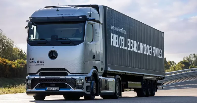 Водородный грузовик Mercedes-Benz NextGenH2: старт производства в Германии
