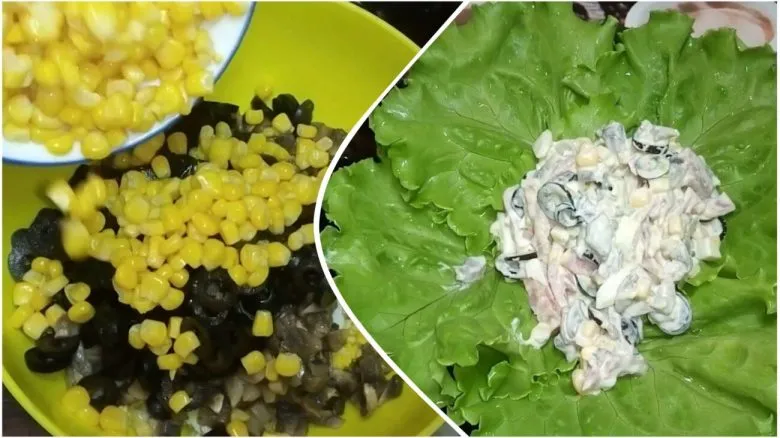 Салат «Пятёрка»: легкий рецепт вкусного салата из пяти ингредиентов