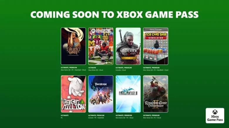 Новинки Xbox Game Pass: The Witcher 3, Kingdom Come и другие игры февраля и марта