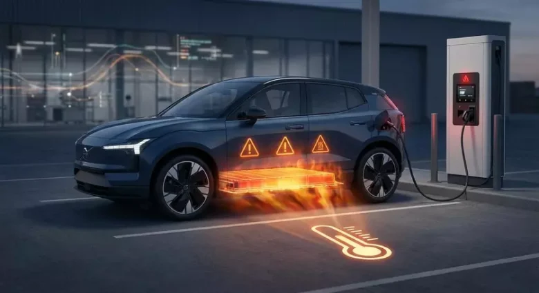 Volvo отзывает более 40 тысяч электрокроссоверов EX30 из-за риска возгорания аккумуляторов