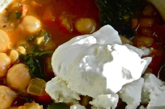 Нут и зелень: Вкусное блюдо из нутов и зелени
