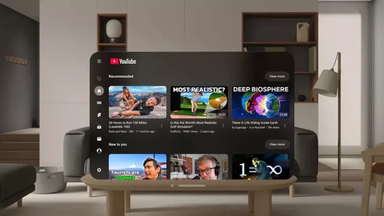 Офіційний додаток YouTube для Apple Vision Pro: головні функції та переваги