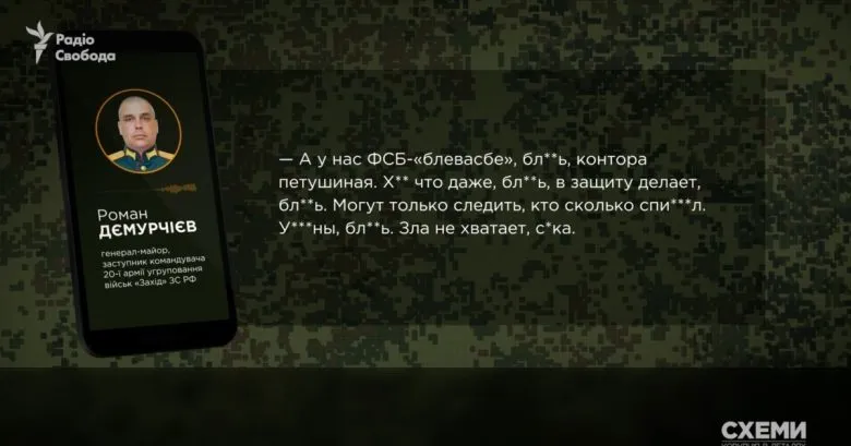 Витік переписок генерала рф: скарги на армію, катування полонених і внутрішні конфлікти
